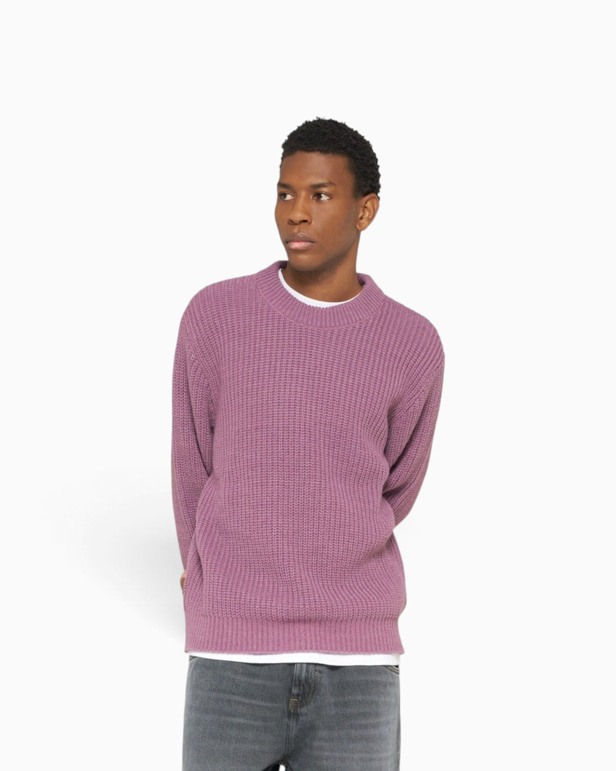 Edwin - Nix sweater grape nectar