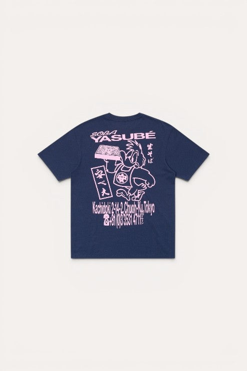 Soba yasube blue tee