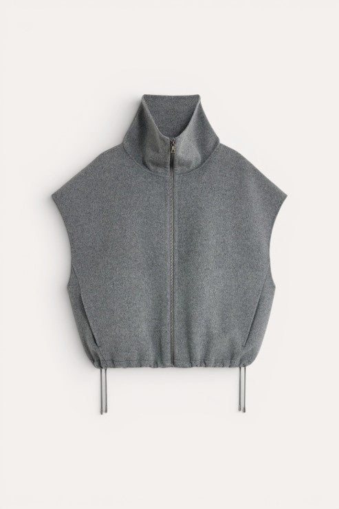 Blouson juno gris clair