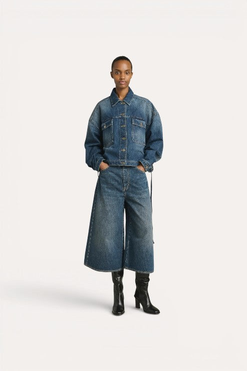 Veste lys jeans
