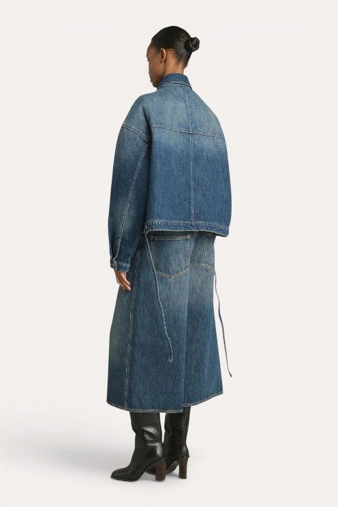 Veste lys jeans