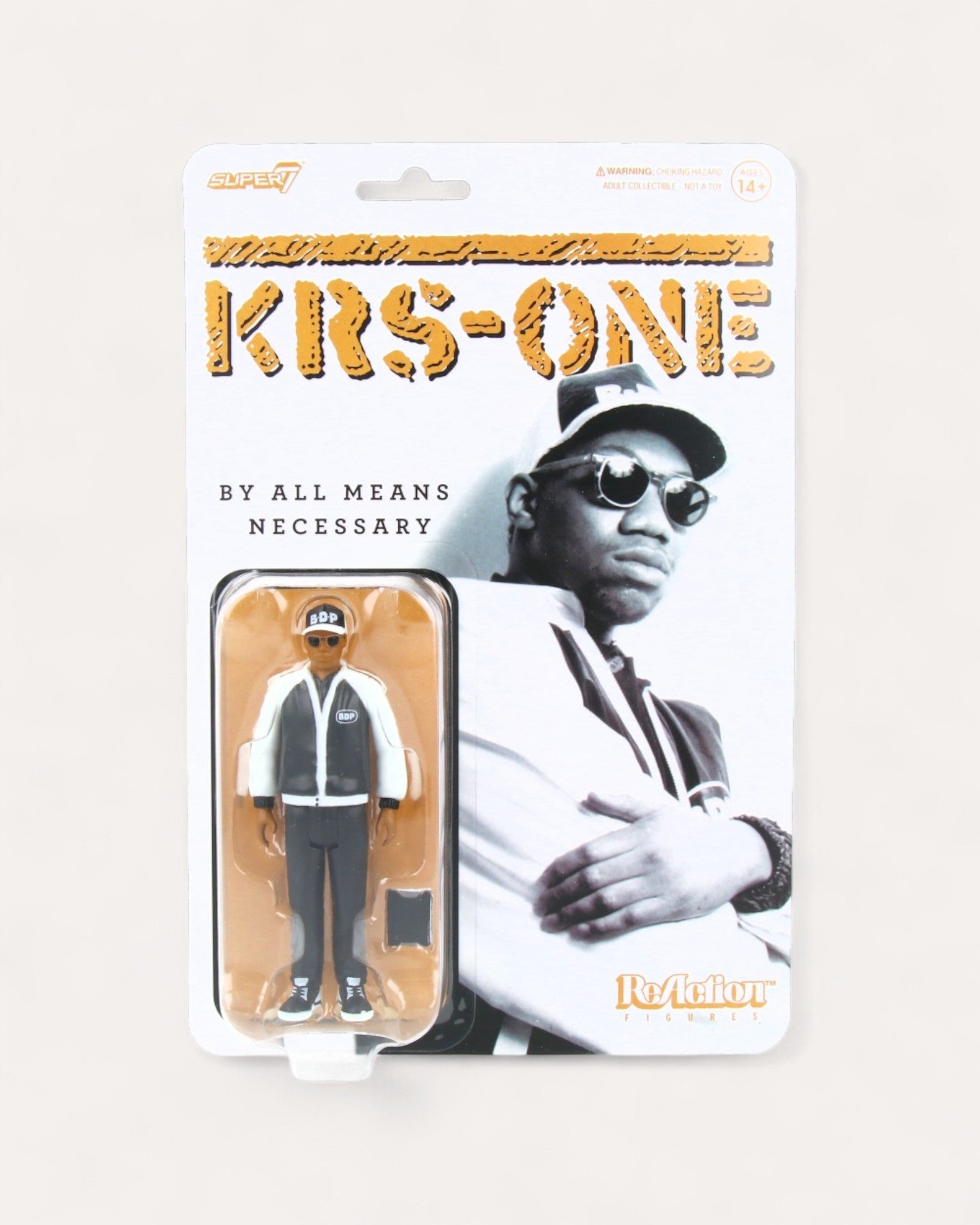 Artoyz KRS-One (By All Means Necessary BDP) - ReAction Figures Wave 1