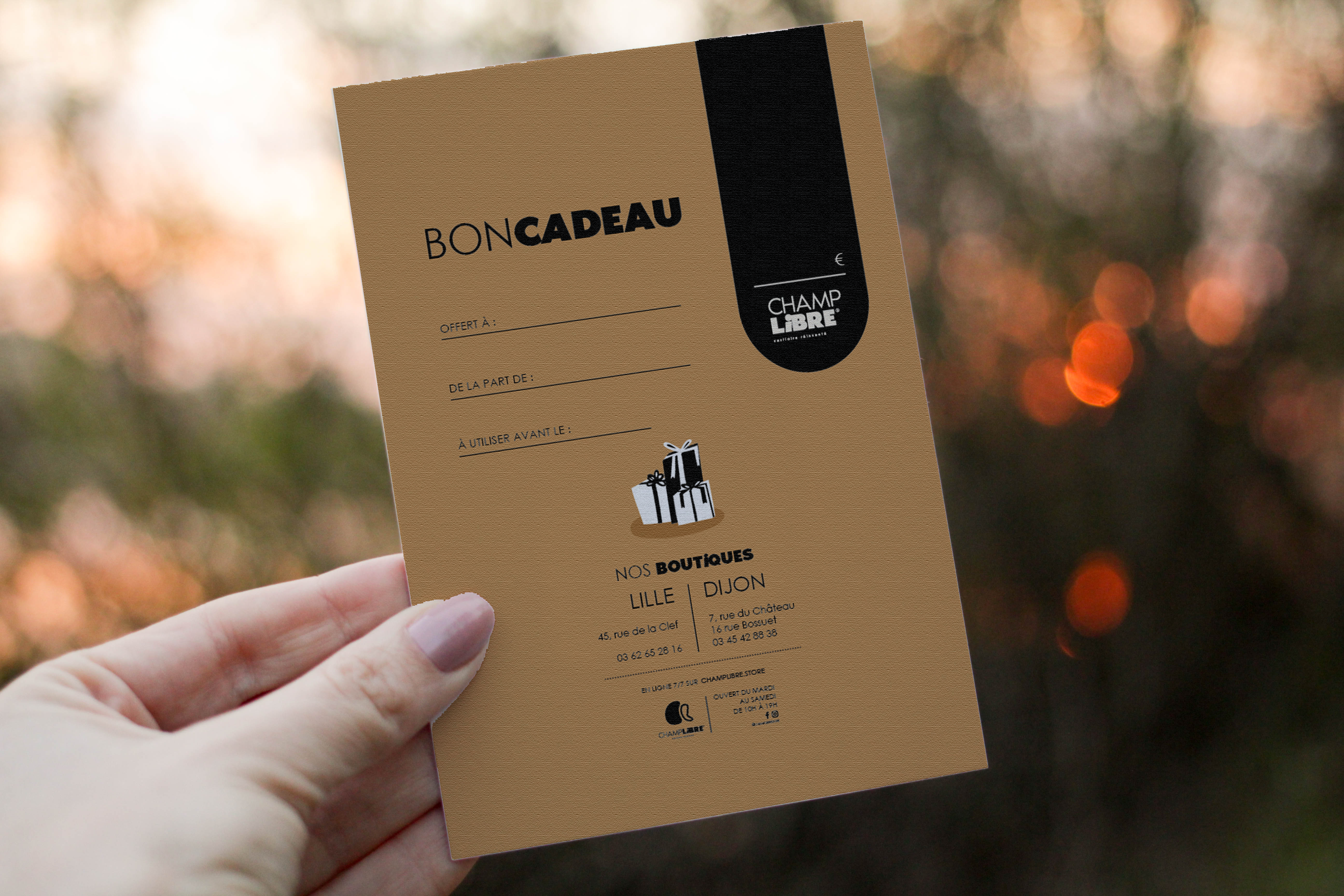 Carte-cadeau Champ Libre