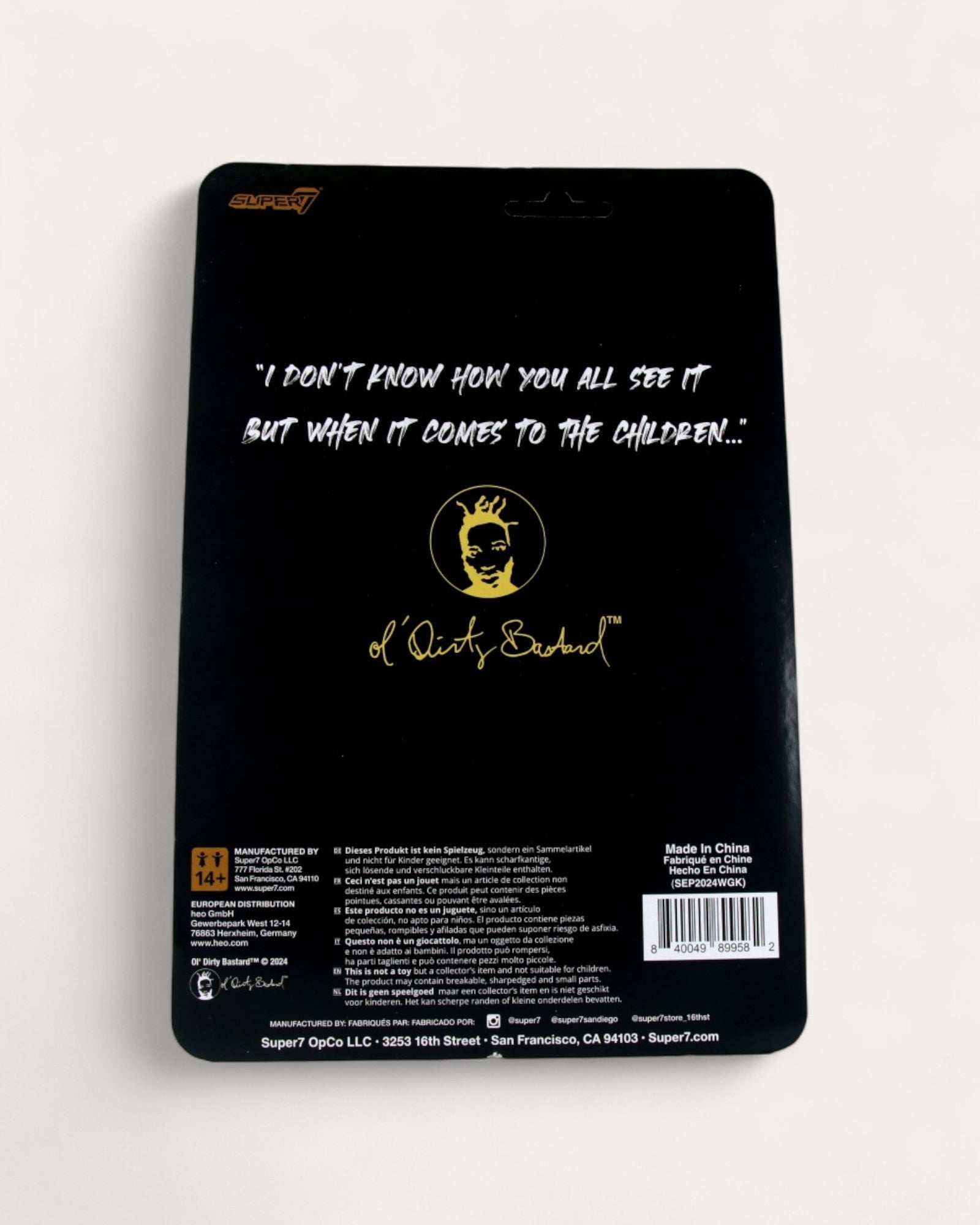 Artoyz Ol' Dirty Bastard - For the Children