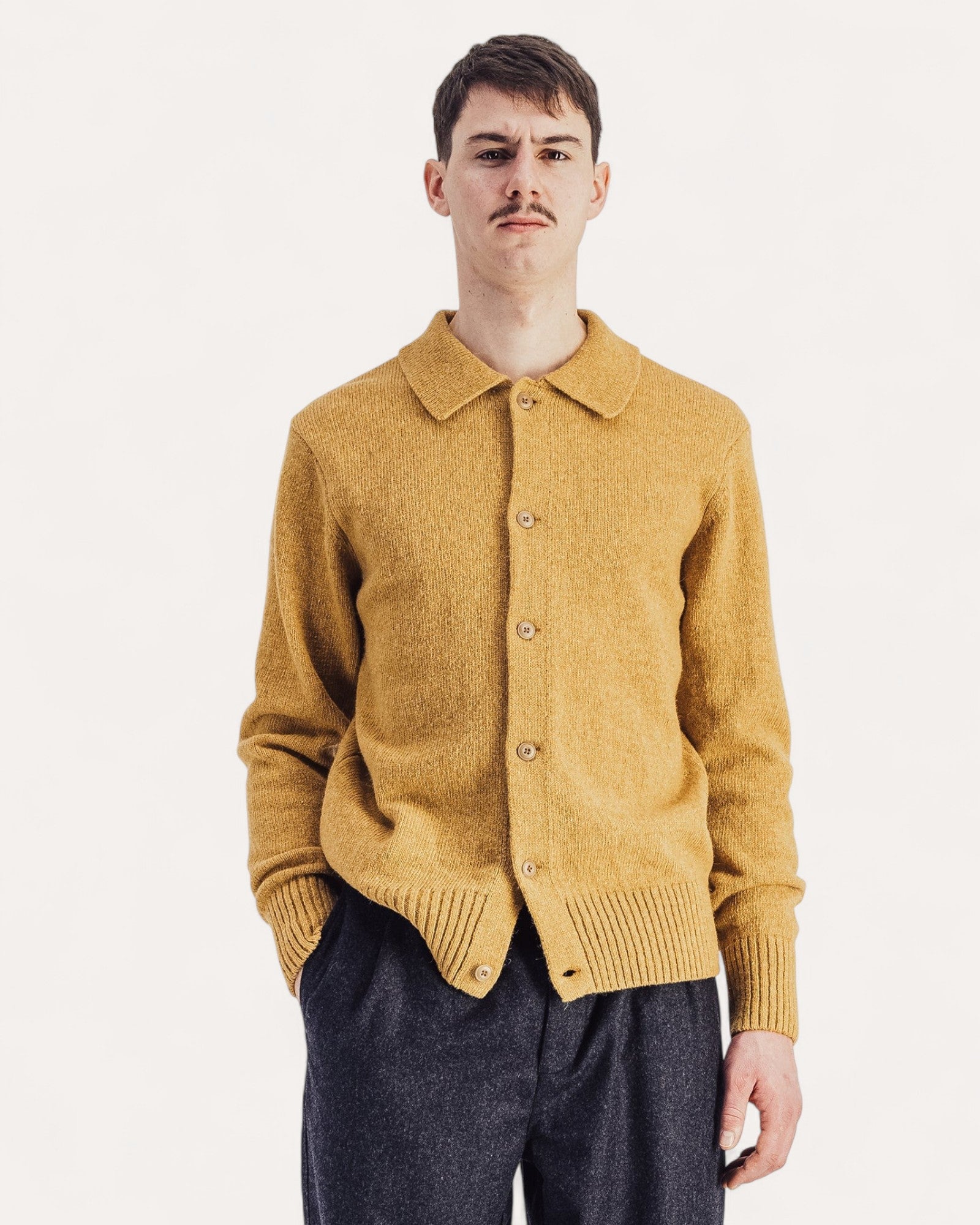 Gilet Sheperd Ocre