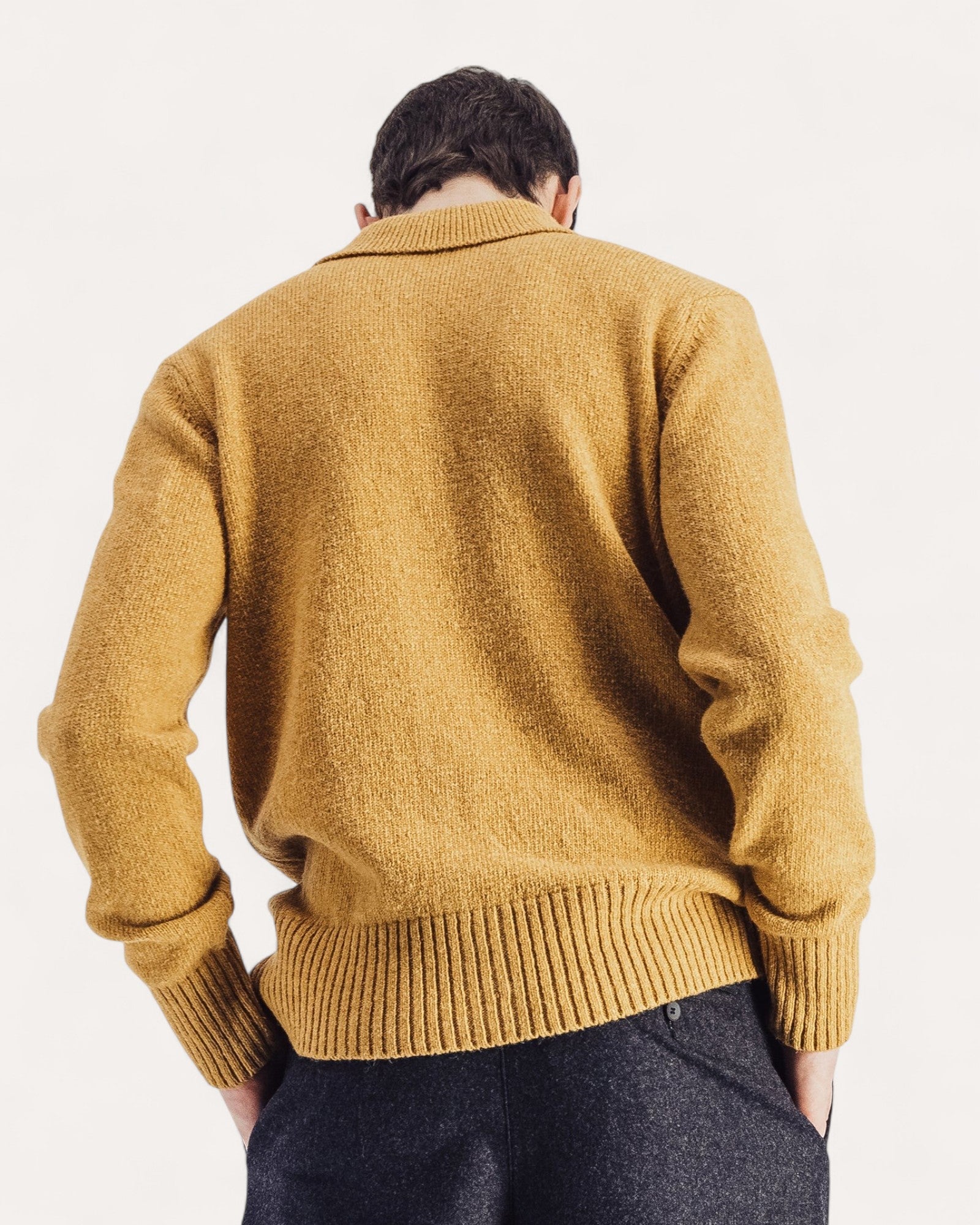 Gilet Sheperd Ocre