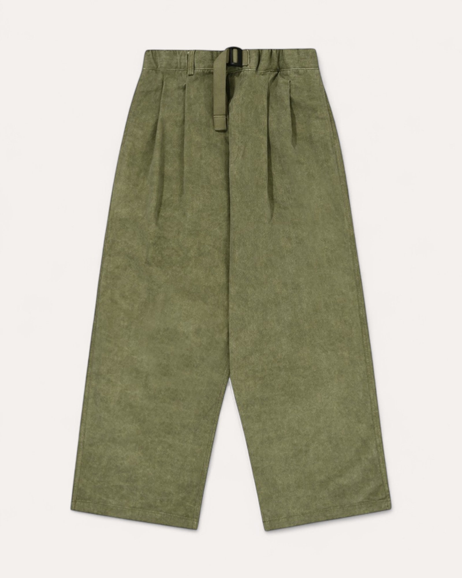 Pantalon Pigment Two Tuck Wide Kaki