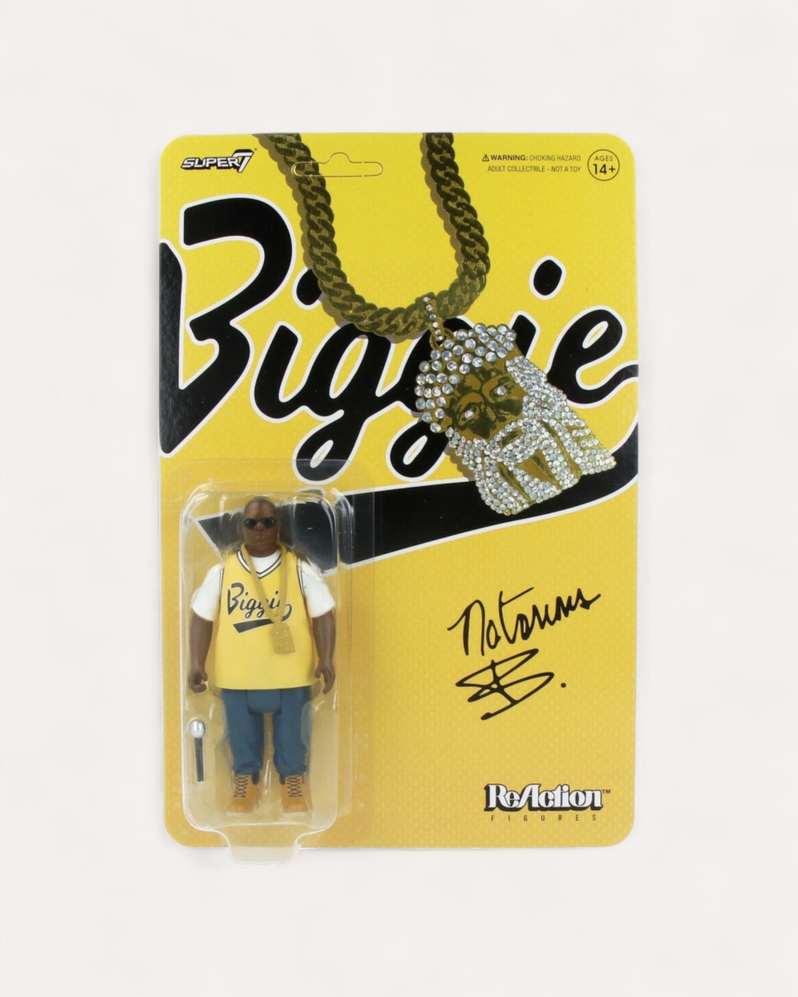 Artoyz Notorious B.I.G (Yellow Jersey) - ReAction Figures Wave 4