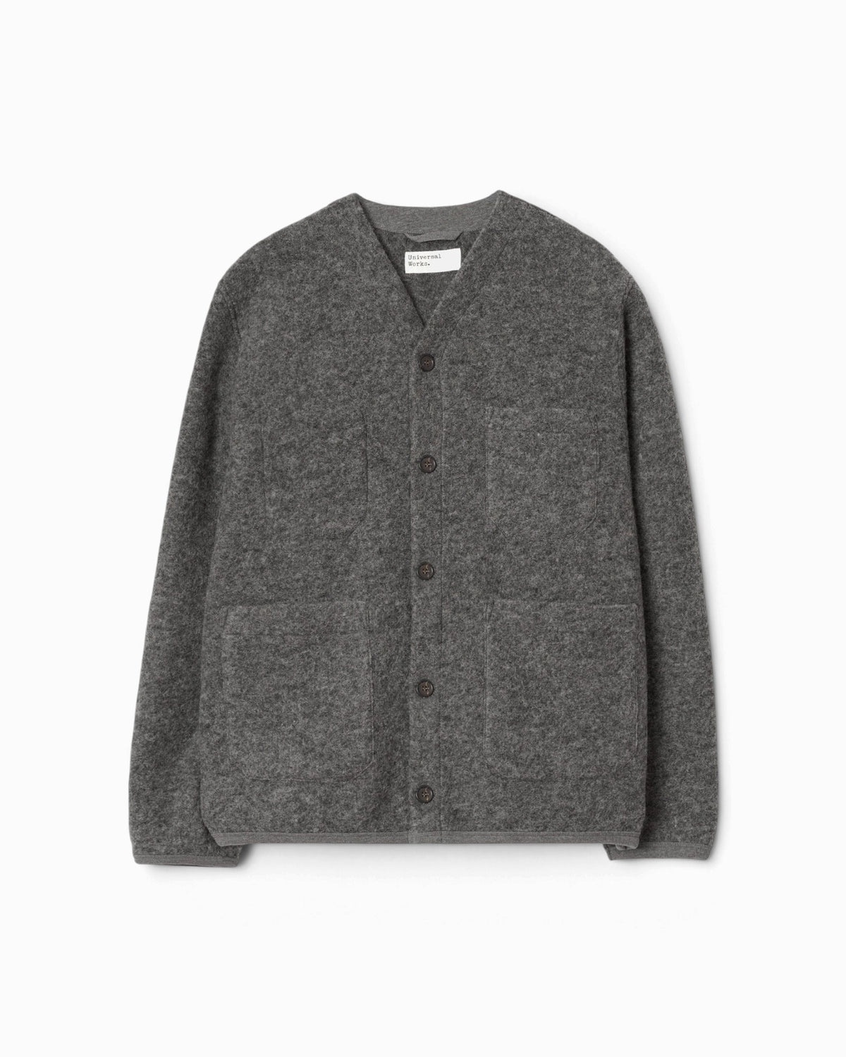 Universal Works - Wool fleece cardigan