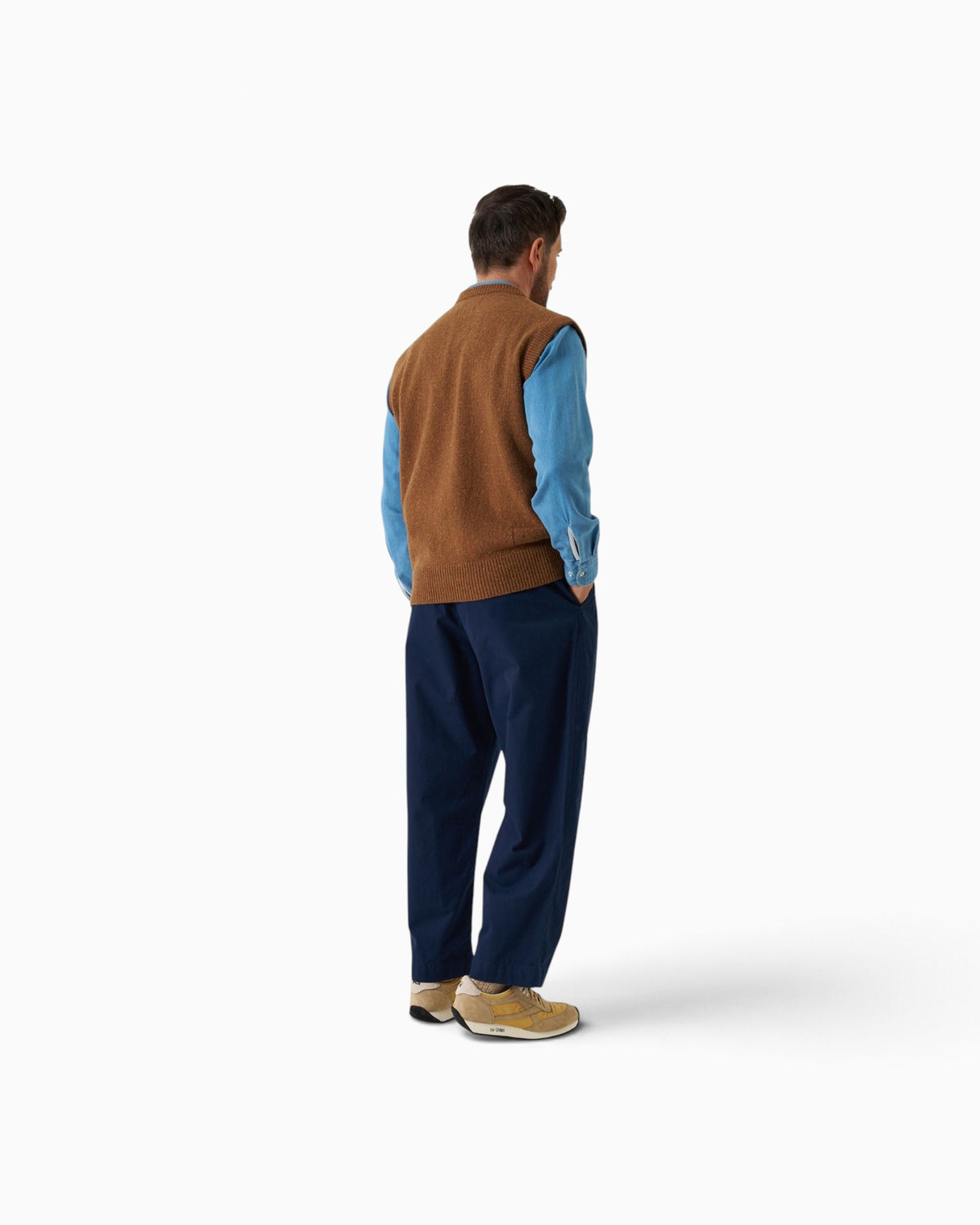 Universal Works - Oxford Pant In Navy Micro Canvas