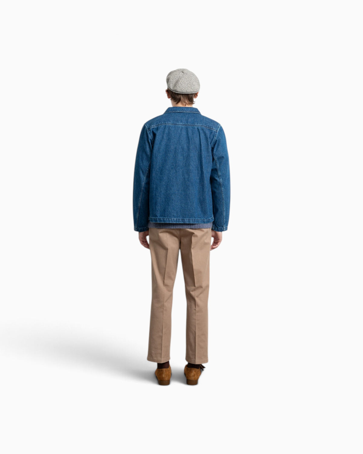 Edmmond Studios - Avail Jacket In Plain Stone Wash