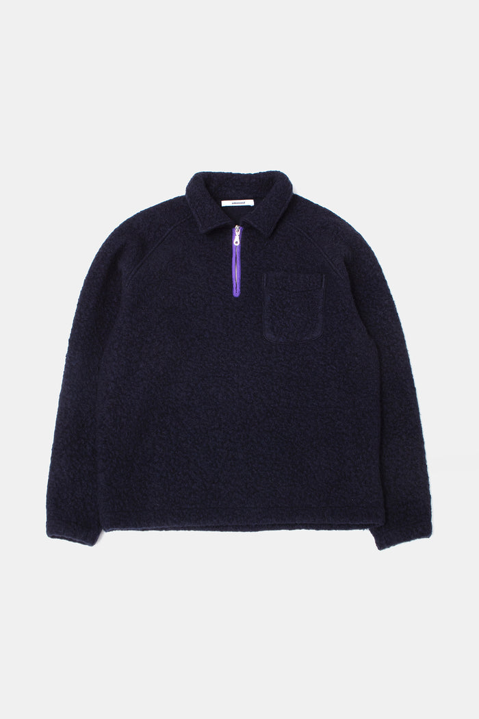 Edmmond Studios - Unconventional Zip Logo In Plain Navy