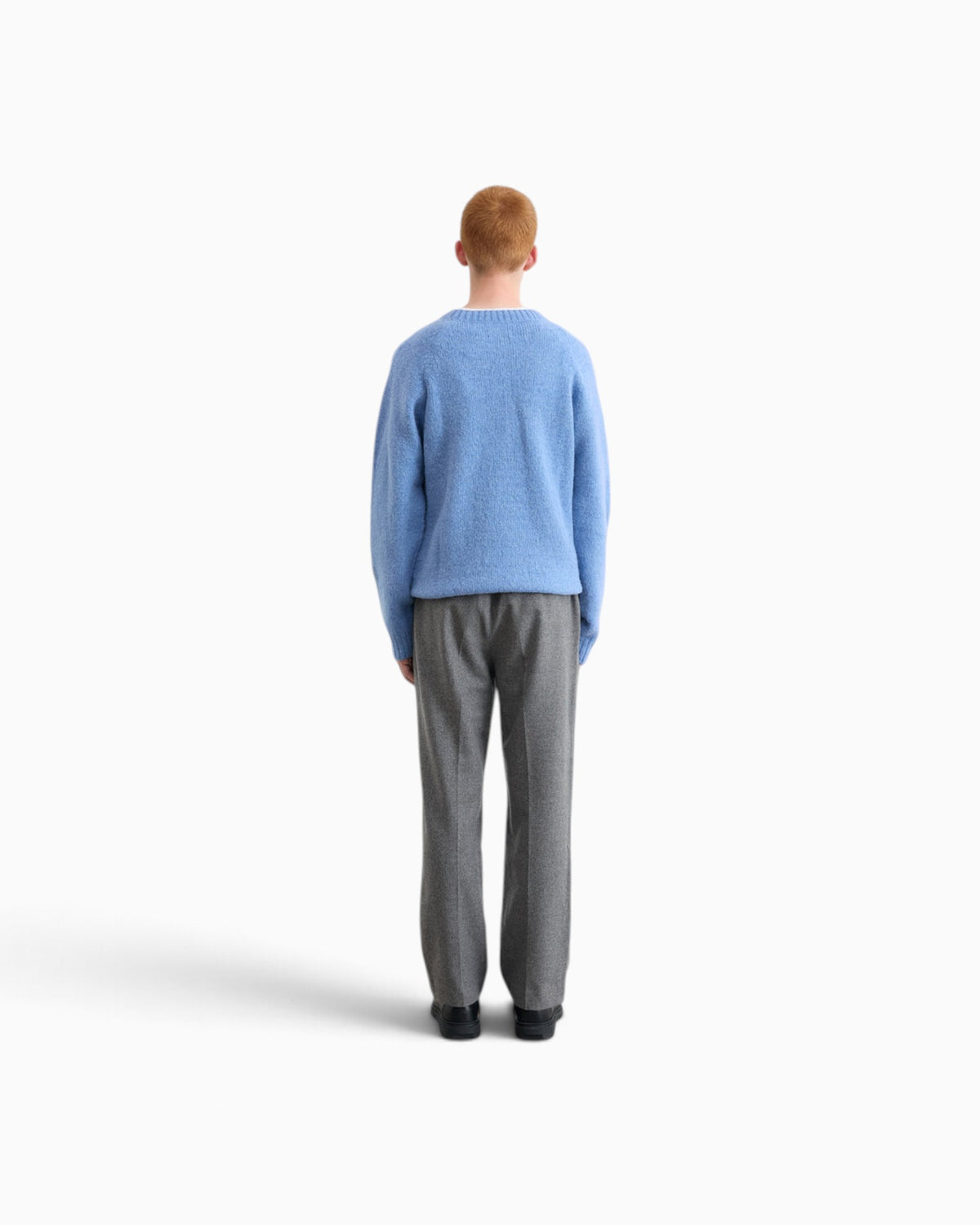 Edmmond Studios - Jack Pant In Plain Grey Melange