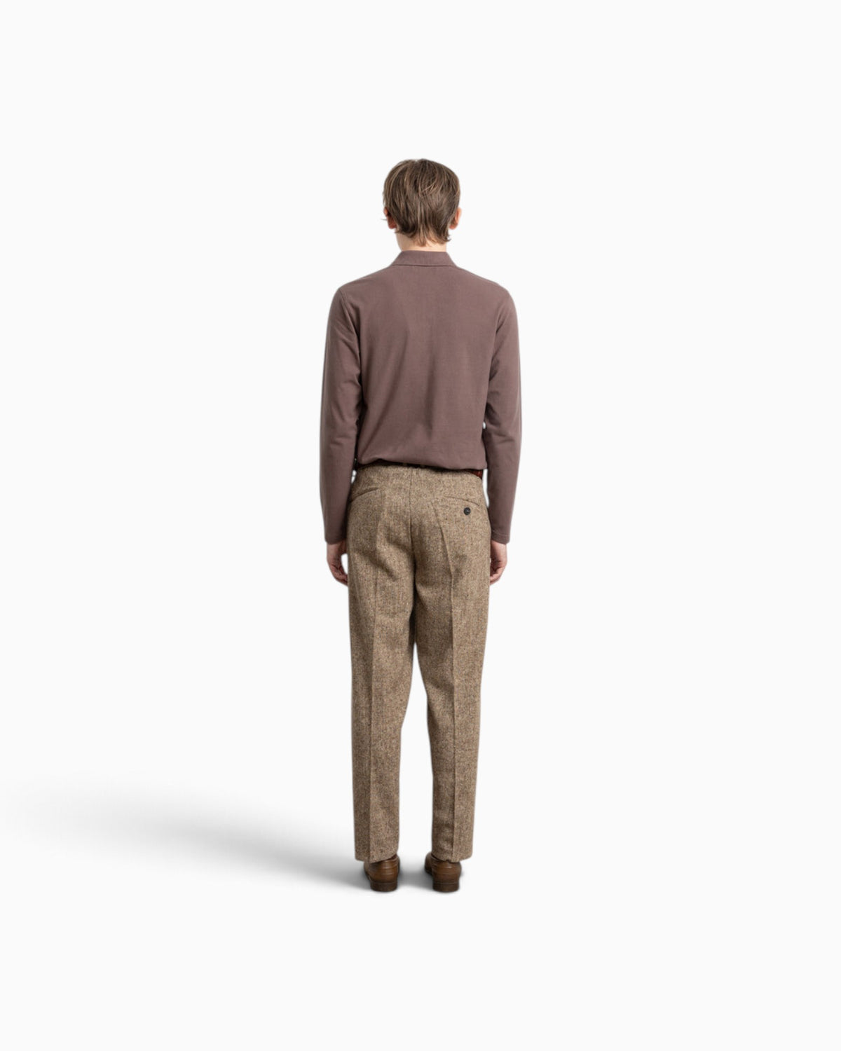 Edmmond Studios - Freddy Pant In Plain Chocolate
