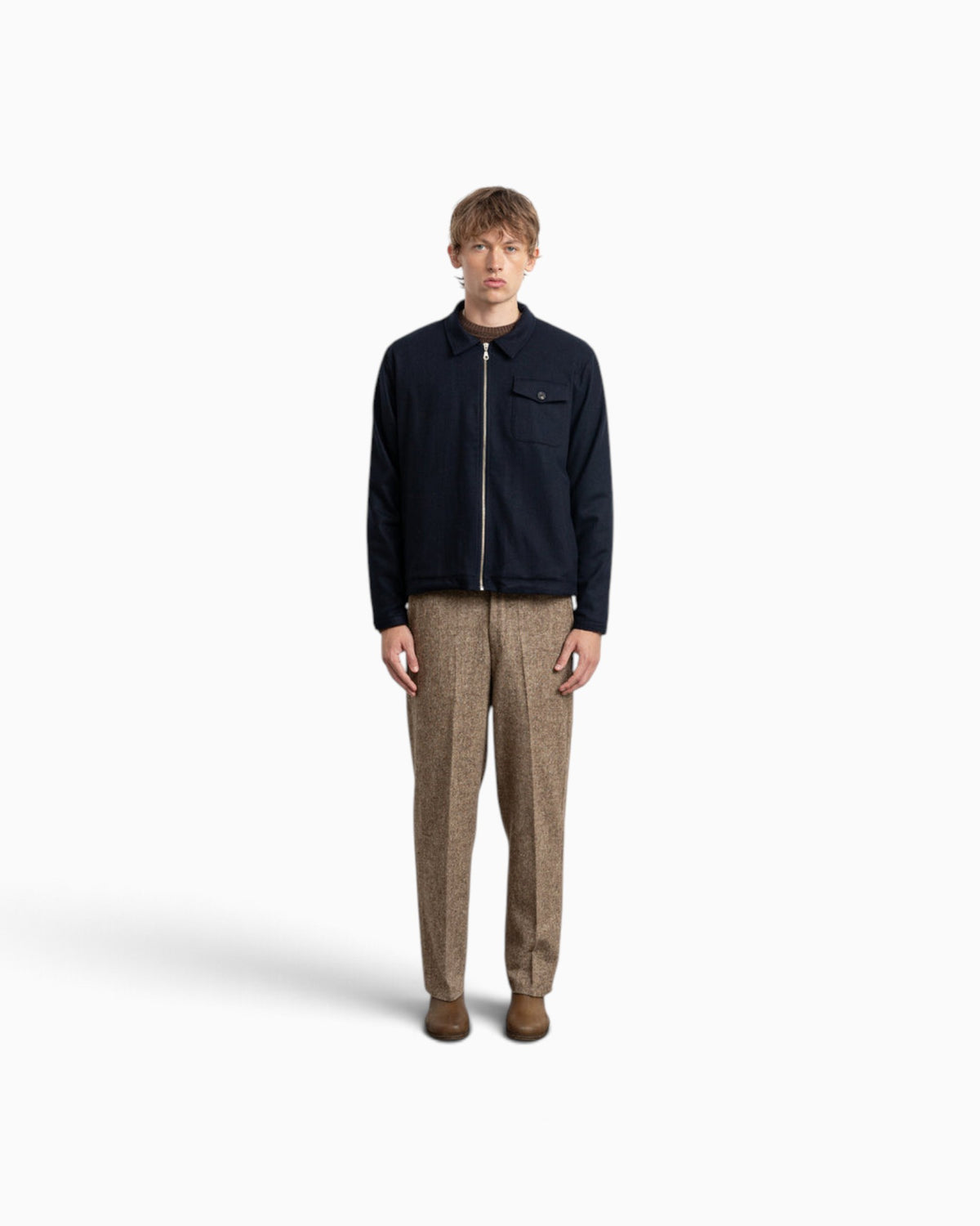 Edmmond Studios - Jack Jacket In Plain Navy
