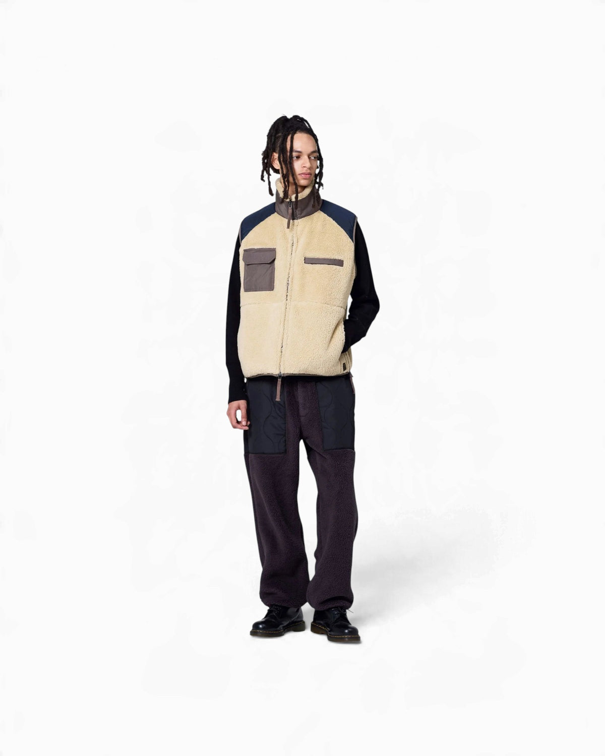 Taion - Pile fleece cream