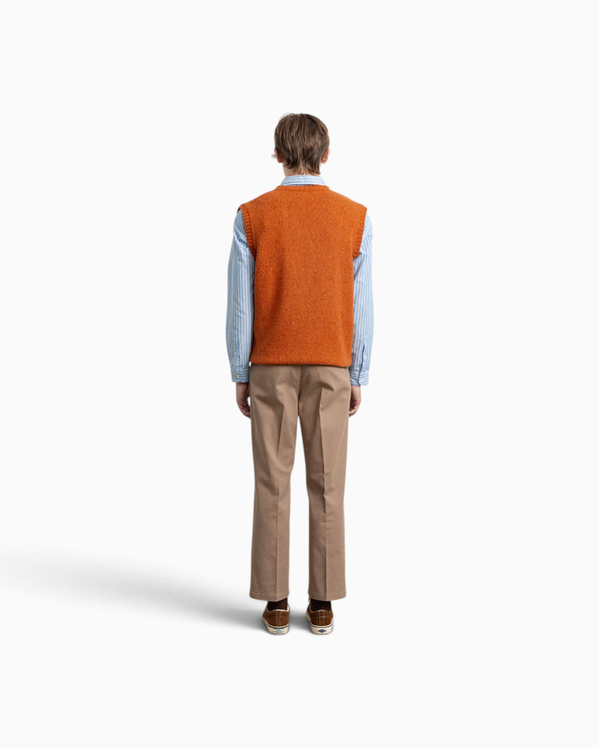 Edmmond Studios - Paris Vest In Plain Orange