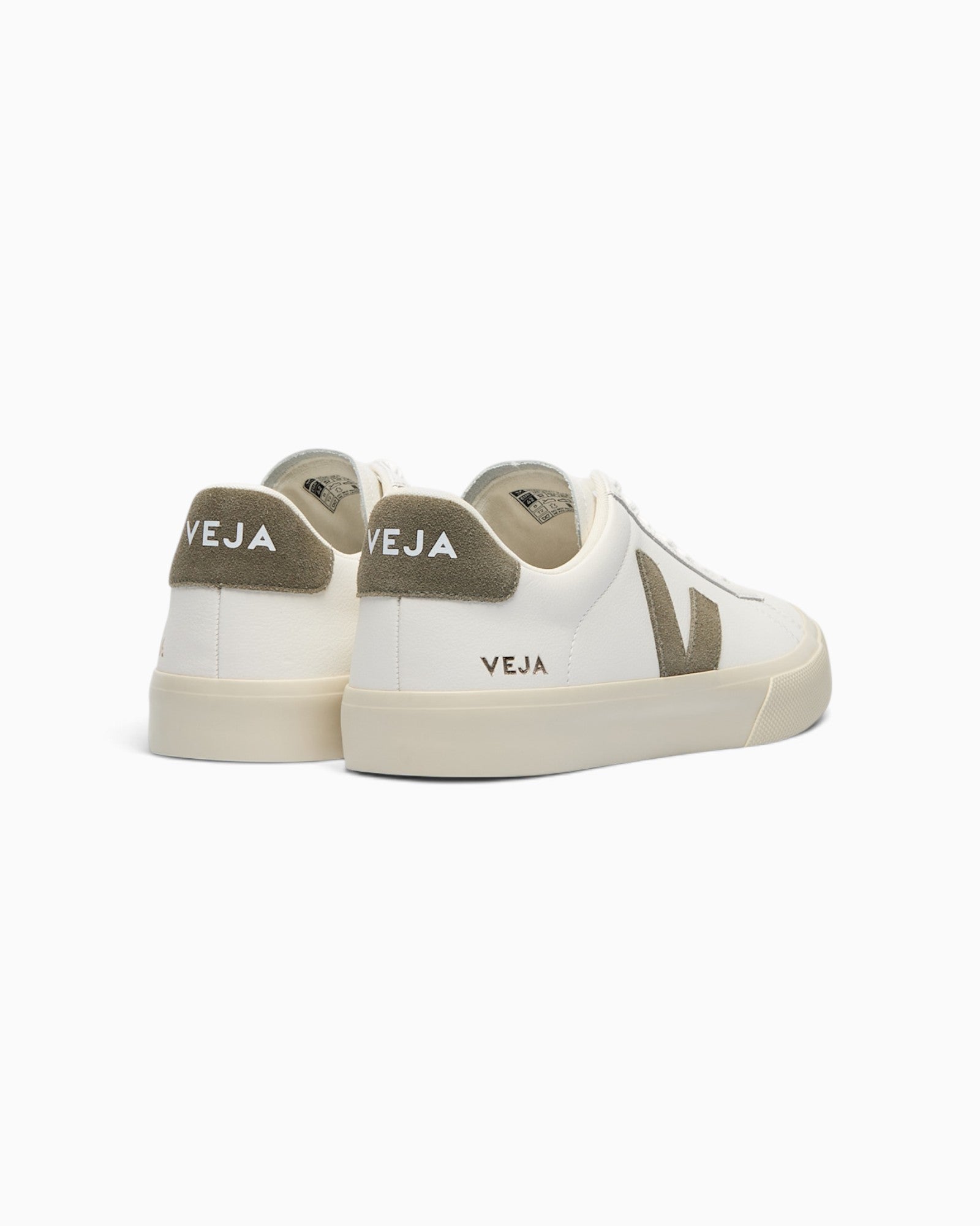 Veja Campo Leather White Kaki