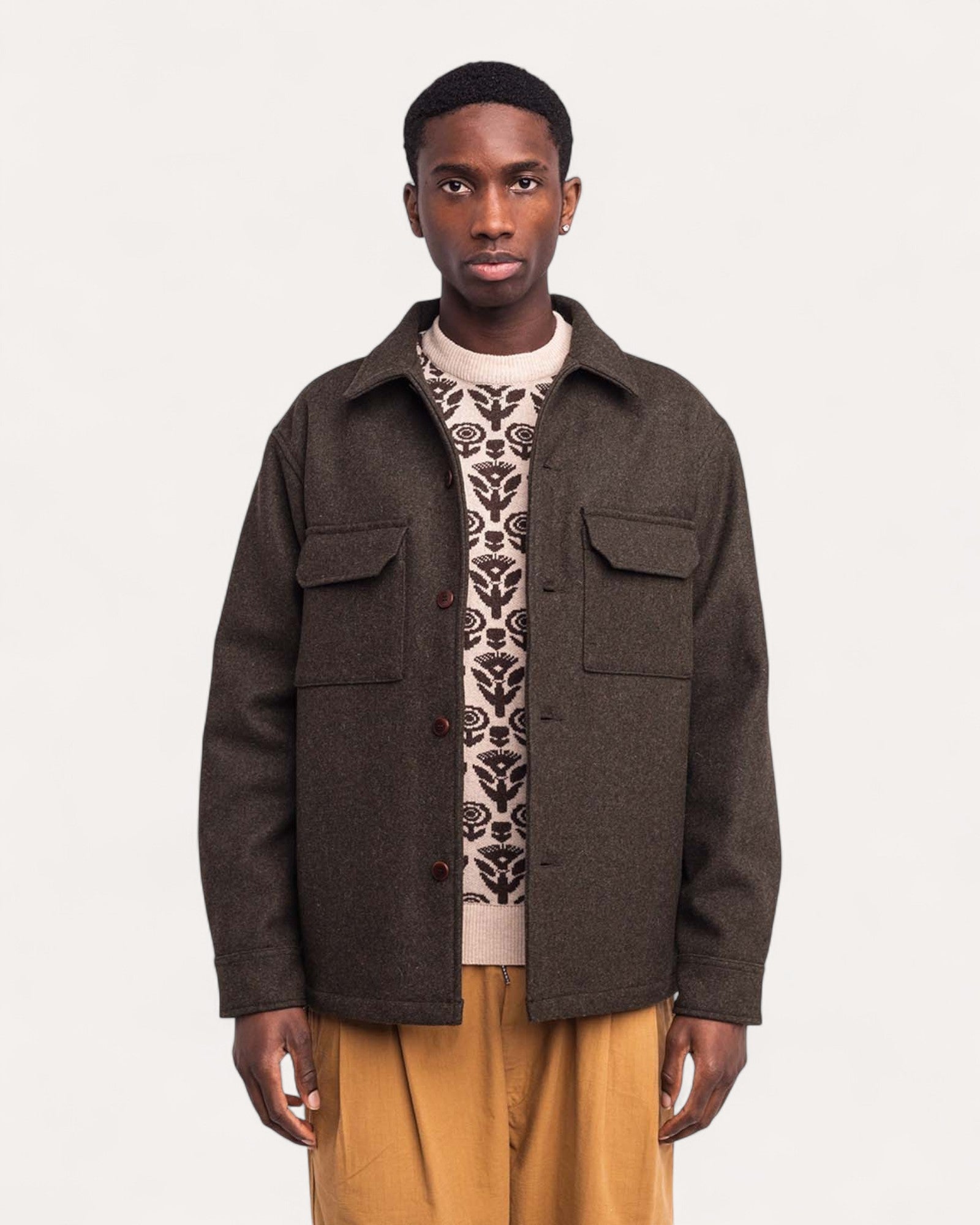 Manteau Percy Kaki