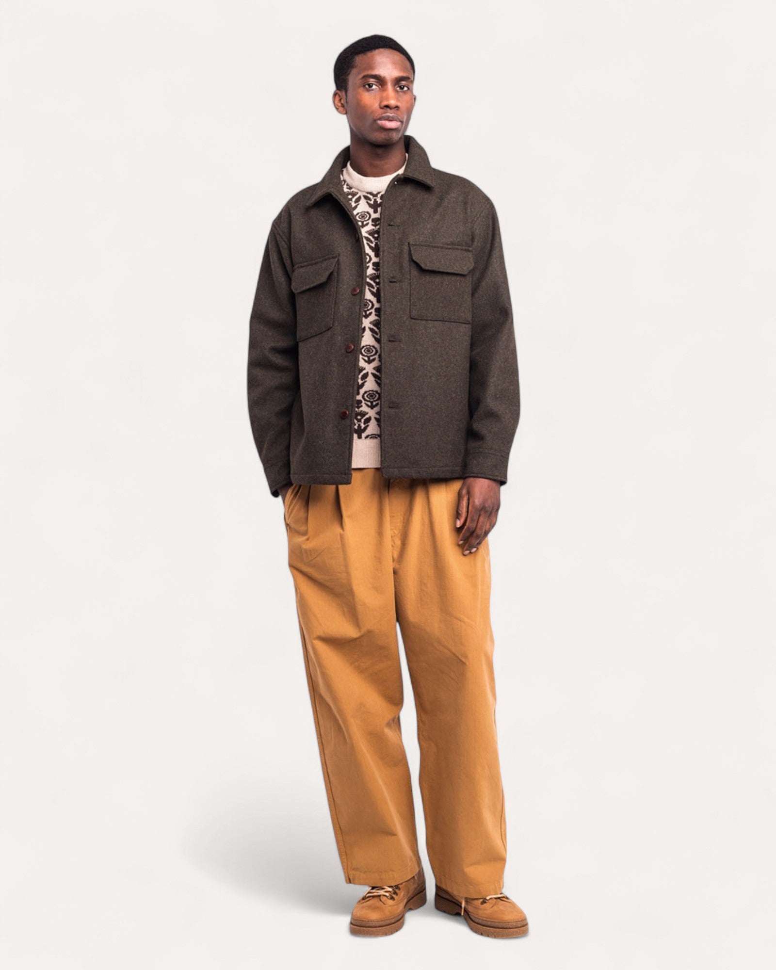 Manteau Percy Kaki