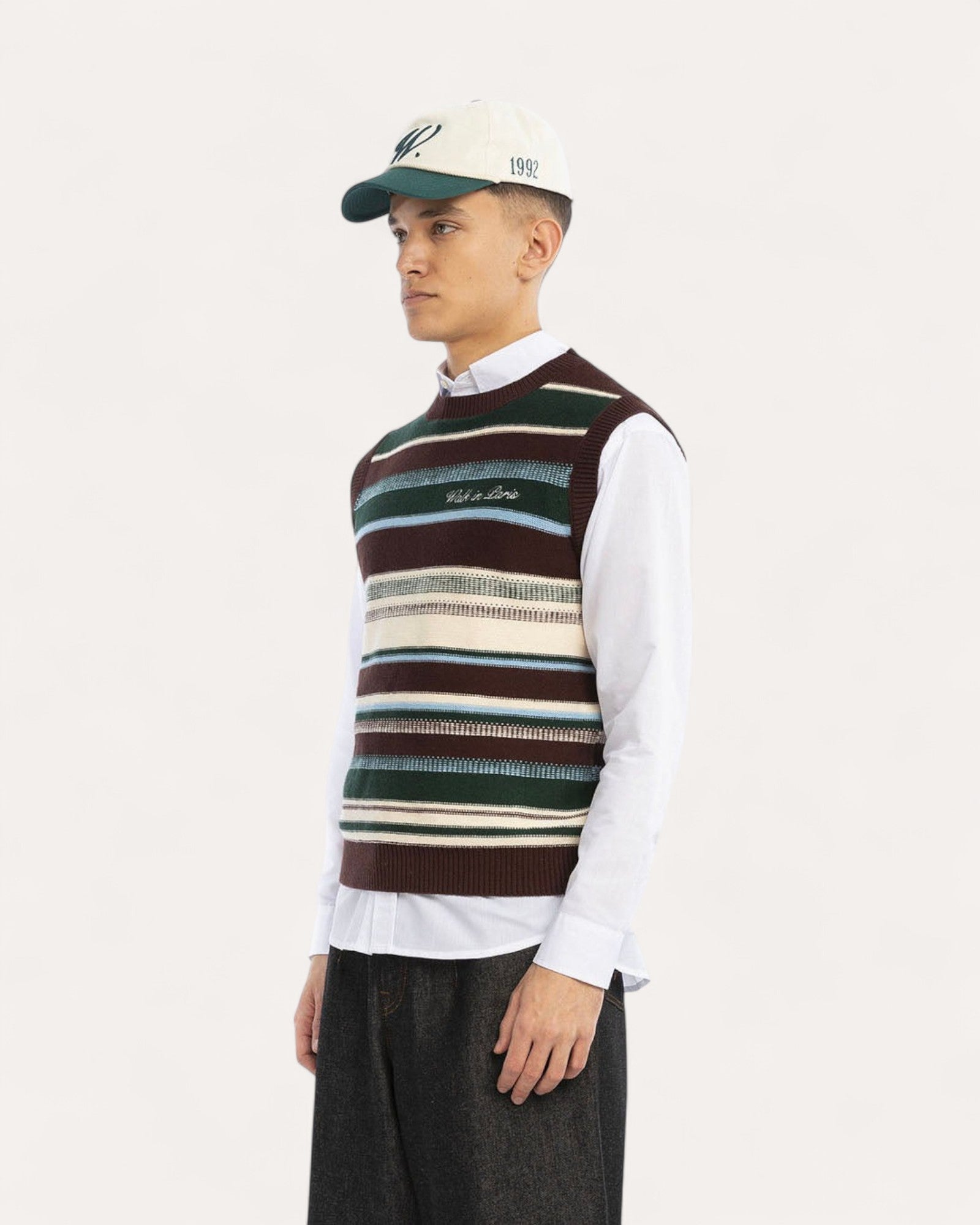 Pull sans manches de papi